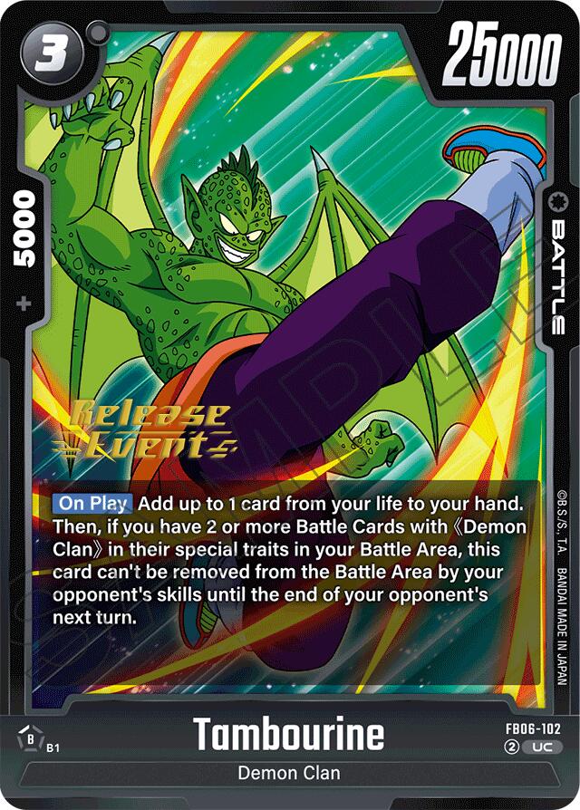 Tambourine (FB06-102) [Rivals Clash Release Event Cards] | Fandemonia Ltd