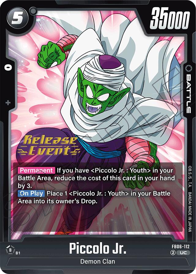 Piccolo Jr. (FB06-112) [Rivals Clash Release Event Cards] | Fandemonia Ltd