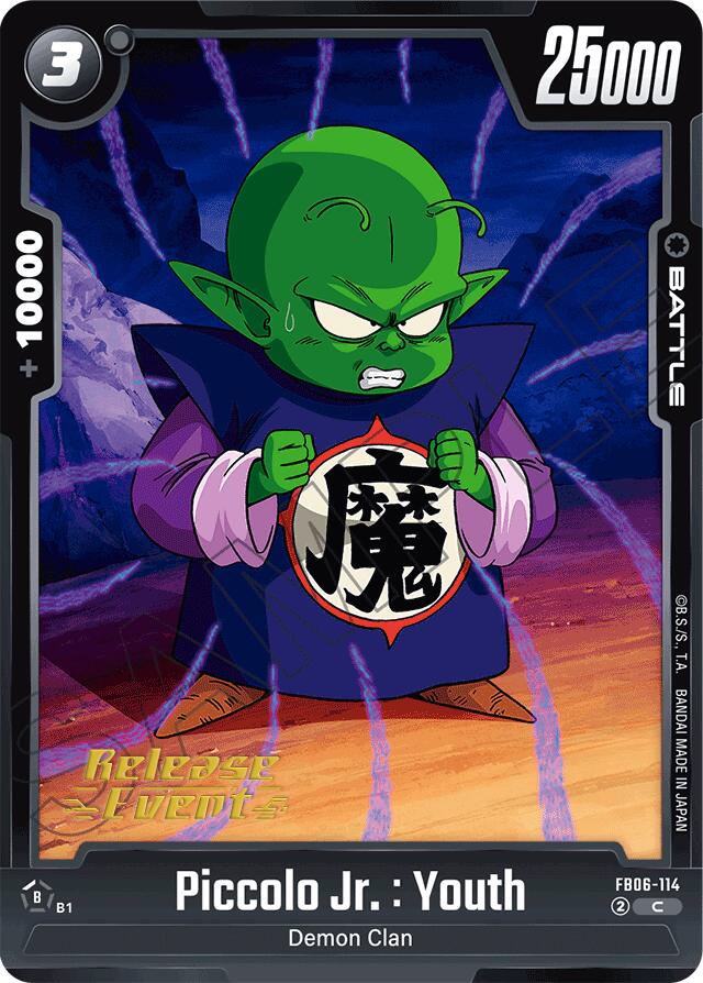 Piccolo Jr. : Youth [Rivals Clash Release Event Cards] | Fandemonia Ltd