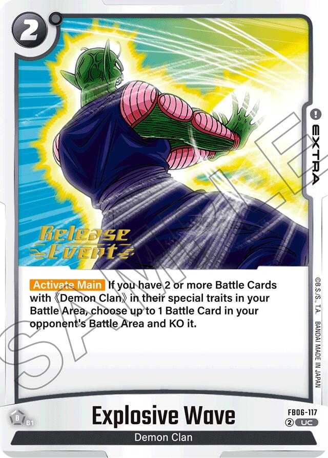 Explosive Wave [Rivals Clash Release Event Cards] | Fandemonia Ltd
