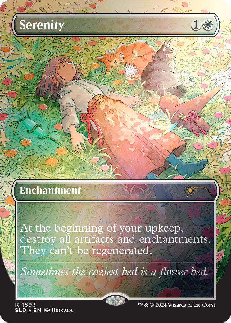 Serenity (Rainbow Foil) [Secret Lair Drop Series] | Fandemonia Ltd