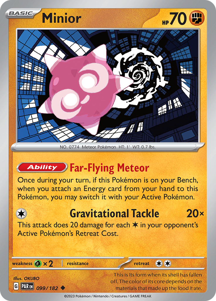 Minior (099/182) [Scarlet & Violet: Paradox Rift] | Fandemonia Ltd