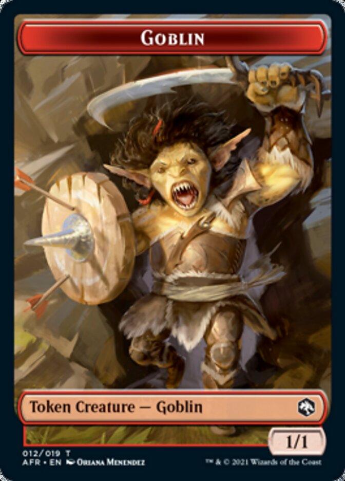 Dungeon of the Mad Mage // Goblin Double-Sided Token [Dungeons & Dragons: Adventures in the Forgotten Realms Tokens] | Fandemonia Ltd