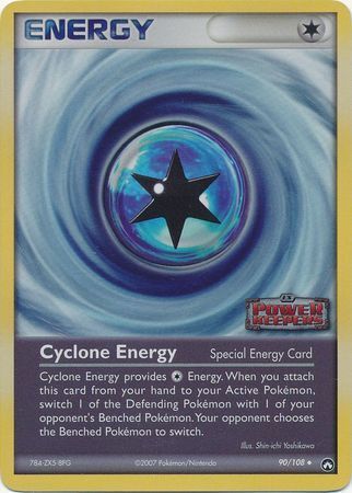 Cyclone Energy (90/108) (Stamped) [EX: Power Keepers] | Fandemonia Ltd