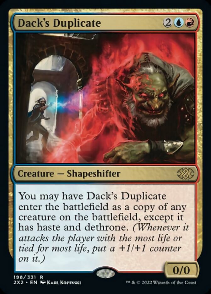Dack's Duplicate [Double Masters 2022] | Fandemonia Ltd