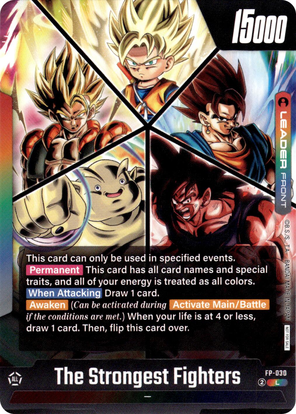 The Strongest Fighters [Fusion World Promotion Cards] | Fandemonia Ltd