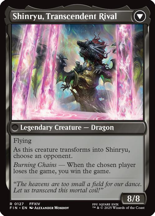 Zenos yae Galvus // Shinryu, Transcendent Rival [FINAL FANTASY] | Fandemonia Ltd