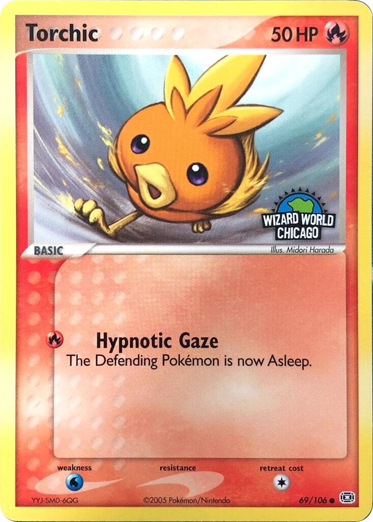Torchic (69/106) (Wizard World Chicago) [Miscellaneous Cards] | Fandemonia Ltd