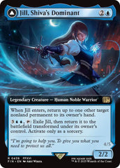 Jill, Shiva's Dominant // Shiva, Warden of Ice (Extended Art) [FINAL FANTASY] | Fandemonia Ltd