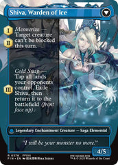 Jill, Shiva's Dominant // Shiva, Warden of Ice (Borderless) [FINAL FANTASY] | Fandemonia Ltd
