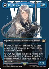 Jill, Shiva's Dominant // Shiva, Warden of Ice (Borderless) [FINAL FANTASY] | Fandemonia Ltd