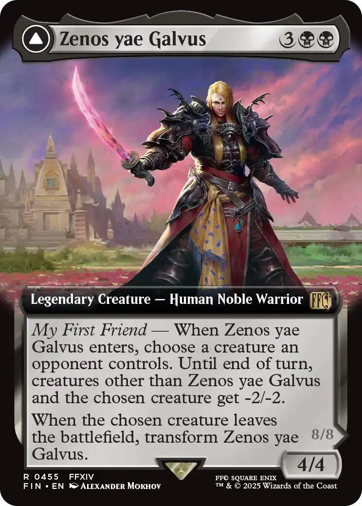 Zenos yae Galvus // Shinryu, Transcendent Rival (Extended Art) [FINAL FANTASY] | Fandemonia Ltd