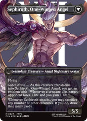 Sephiroth, Fabled SOLDIER // Sephiroth, One-Winged Angel (Borderless) (Surge Foil) [FINAL FANTASY] | Fandemonia Ltd