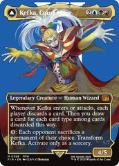 Kefka, Court Mage // Kefka, Ruler of Ruin (Borderless) (0398) [FINAL FANTASY] | Fandemonia Ltd