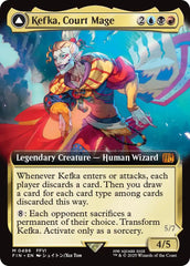 Kefka, Court Mage // Kefka, Ruler of Ruin (Extended Art) [FINAL FANTASY] | Fandemonia Ltd