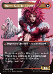 Kuja, Genome Sorcerer // Trance Kuja, Fate Defied (Borderless) (Surge Foil) [FINAL FANTASY] | Fandemonia Ltd