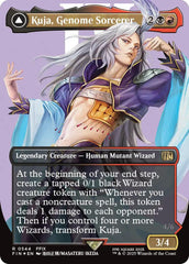Kuja, Genome Sorcerer // Trance Kuja, Fate Defied (Borderless) (Surge Foil) [FINAL FANTASY] | Fandemonia Ltd