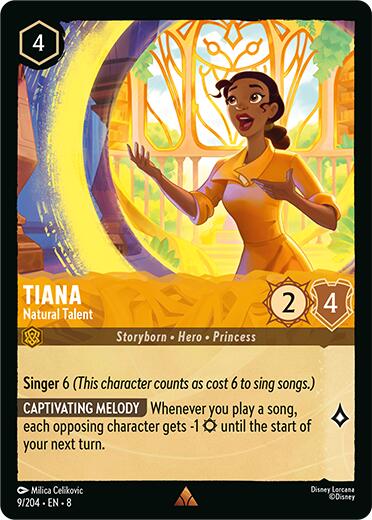 Tiana - Natural Talent (9/204) [Reign of Jafar] | Fandemonia Ltd
