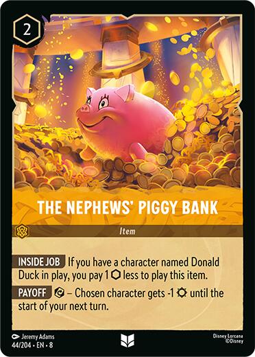 The Nephews' Piggy Bank (44/204) [Reign of Jafar] | Fandemonia Ltd