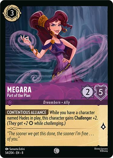 Megara - Part of the Plan (54/204) [Reign of Jafar] | Fandemonia Ltd