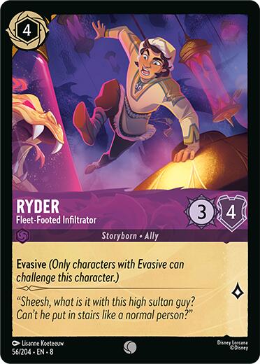 Ryder - Fleet-Footed Infiltrator (56/204) [Reign of Jafar] | Fandemonia Ltd