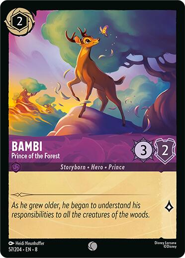 Bambi - Prince of the Forest (57/204) [Reign of Jafar] | Fandemonia Ltd