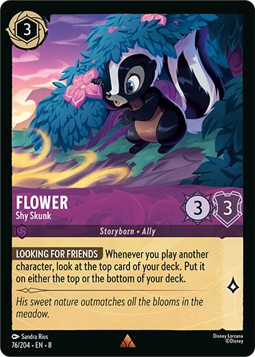 Flower - Shy Skunk (76/204) [Reign of Jafar] | Fandemonia Ltd