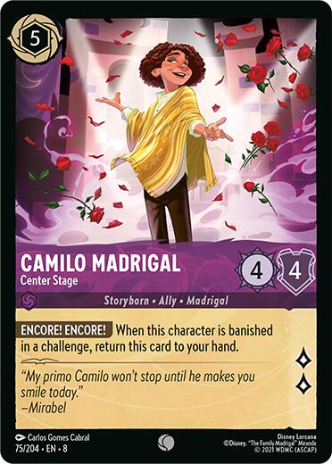 Camilo Madrigal - Center Stage (75/204) [Reign of Jafar] | Fandemonia Ltd