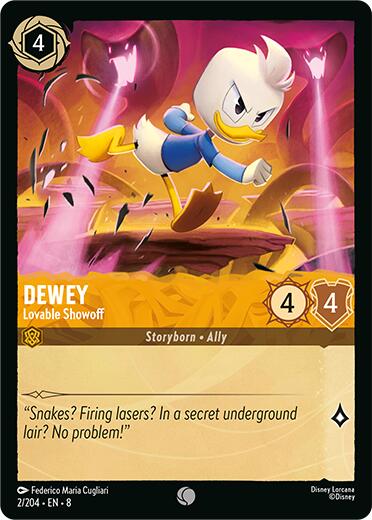 Dewey - Lovable Showoff (2/204) [Reign of Jafar] | Fandemonia Ltd