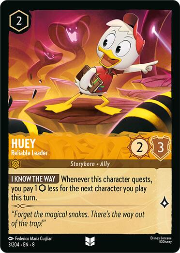 Huey - Reliable Leader (3/204) [Reign of Jafar] | Fandemonia Ltd