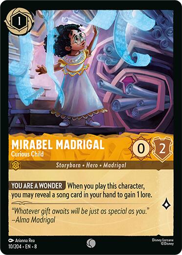 Mirabel Madrigal - Curious Child (10/204) [Reign of Jafar] | Fandemonia Ltd