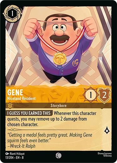 Gene - Niceland Resident (13/204) [Reign of Jafar] | Fandemonia Ltd