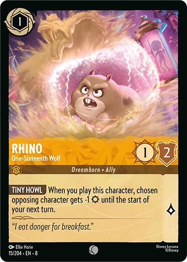 Rhino - One-Sixteenth Wolf (15/204) [Reign of Jafar] | Fandemonia Ltd