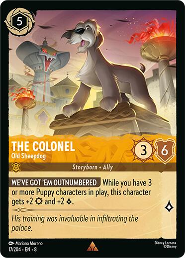 The Colonel - Old Sheepdog (17/204) [Reign of Jafar] | Fandemonia Ltd