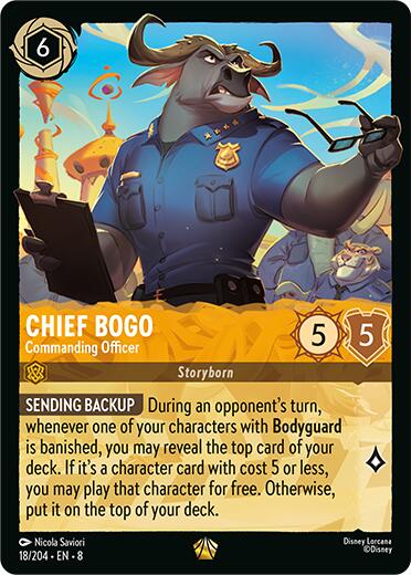 Chief Bogo - Commanding Officer (18/204) [Reign of Jafar] | Fandemonia Ltd