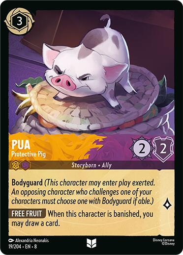 Pua - Protective Pig (19/204) [Reign of Jafar] | Fandemonia Ltd