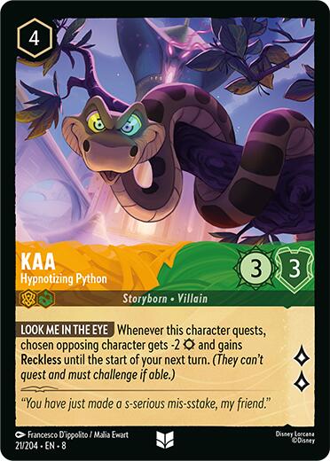 Kaa - Hypnotizing Python (21/204) [Reign of Jafar] | Fandemonia Ltd