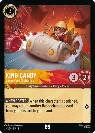 King Candy - Sugar Rush Nightmare (23/204) [Reign of Jafar] | Fandemonia Ltd