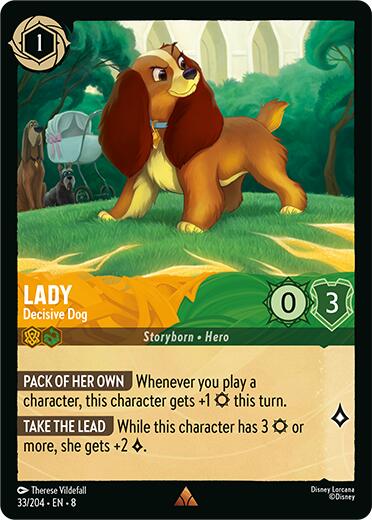 Lady - Decisive Dog (33/204) [Reign of Jafar] | Fandemonia Ltd