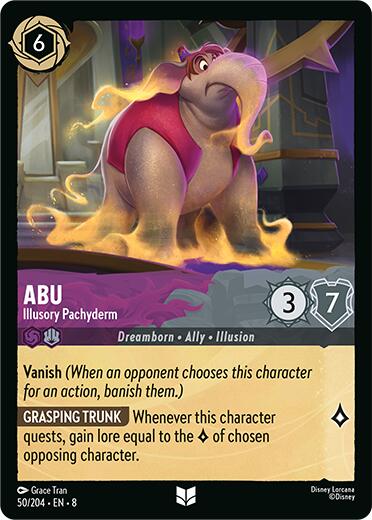 Abu - Illusory Pachyderm (50/204) [Reign of Jafar] | Fandemonia Ltd