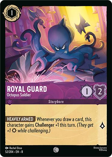 Royal Guard - Octopus Soldier (52/204) [Reign of Jafar] | Fandemonia Ltd