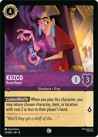 Kuzco - Bored Royal (53/204) [Reign of Jafar] | Fandemonia Ltd