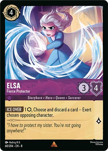 Elsa - Fierce Protector (60/204) [Reign of Jafar] | Fandemonia Ltd