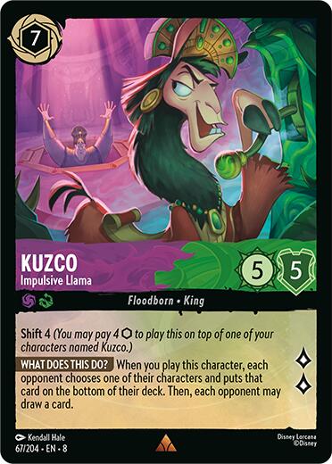 Kuzco - Impulsive Llama (67/204) [Reign of Jafar] | Fandemonia Ltd