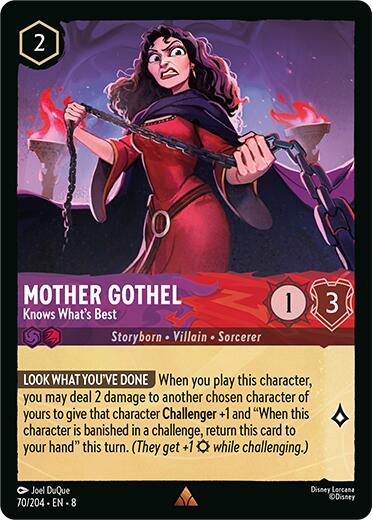 Mother Gothel - Knows What's Best (70/204) [Reign of Jafar] | Fandemonia Ltd