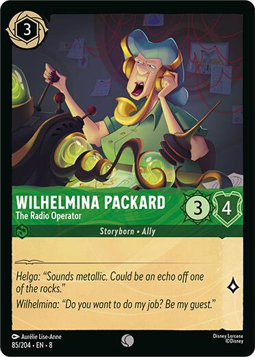Wilhelmina Packard - The Radio Operator (85/204) [Reign of Jafar] | Fandemonia Ltd
