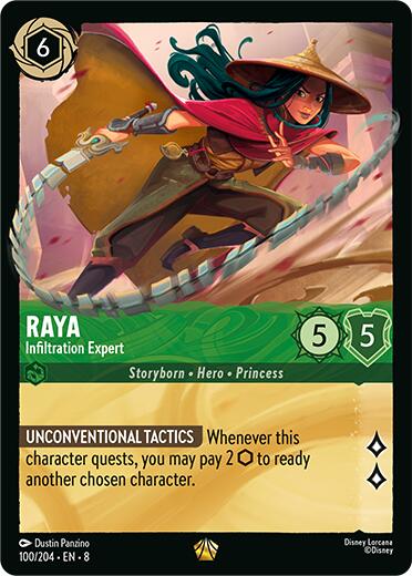Raya - Infiltration Expert (100/204) [Reign of Jafar] | Fandemonia Ltd