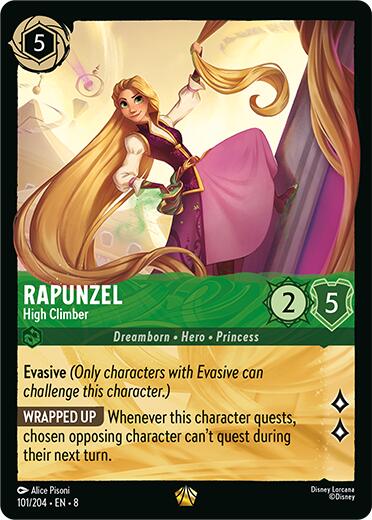 Rapunzel - High Climber (101/204) [Reign of Jafar] | Fandemonia Ltd