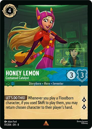 Honey Lemon - Costumed Catalyst (111/204) [Reign of Jafar] | Fandemonia Ltd