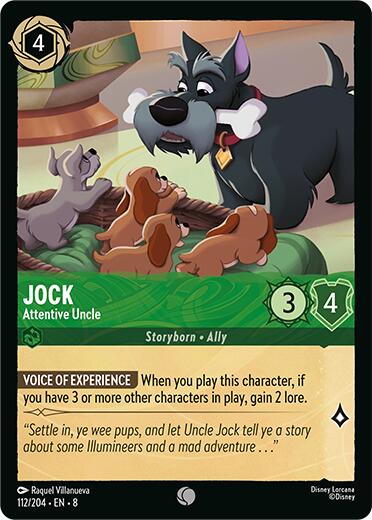 Jock - Attentive Uncle (112/204) [Reign of Jafar] | Fandemonia Ltd